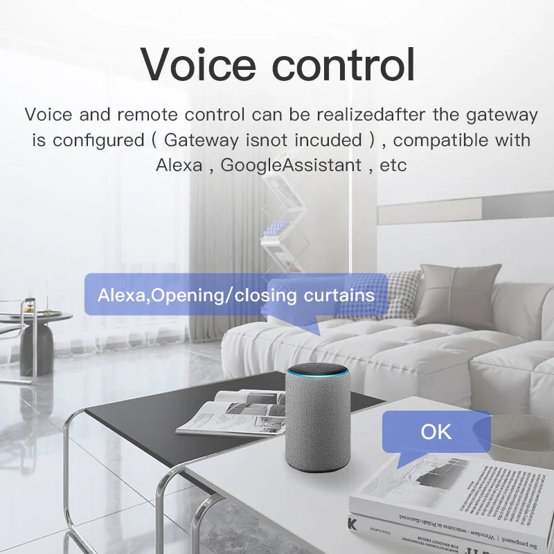 Asistente de voz  WiFI Bluetooth Tuya Smart Cortana, Alexa, Google Home