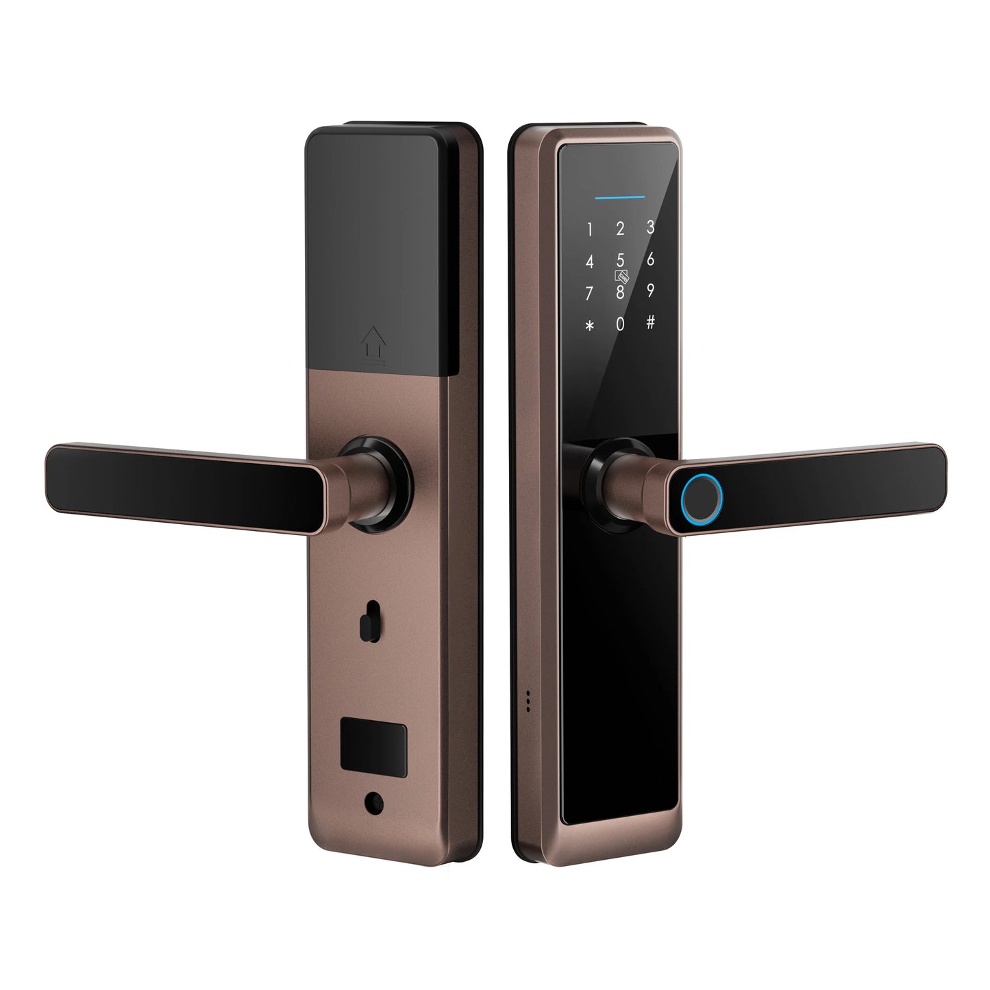 Cerradura anti agua con huella Outdoor Tuya Smart WiFi Cerradura Inteligente -  Keyless Security Fingerprint Digital Lock For Apartments