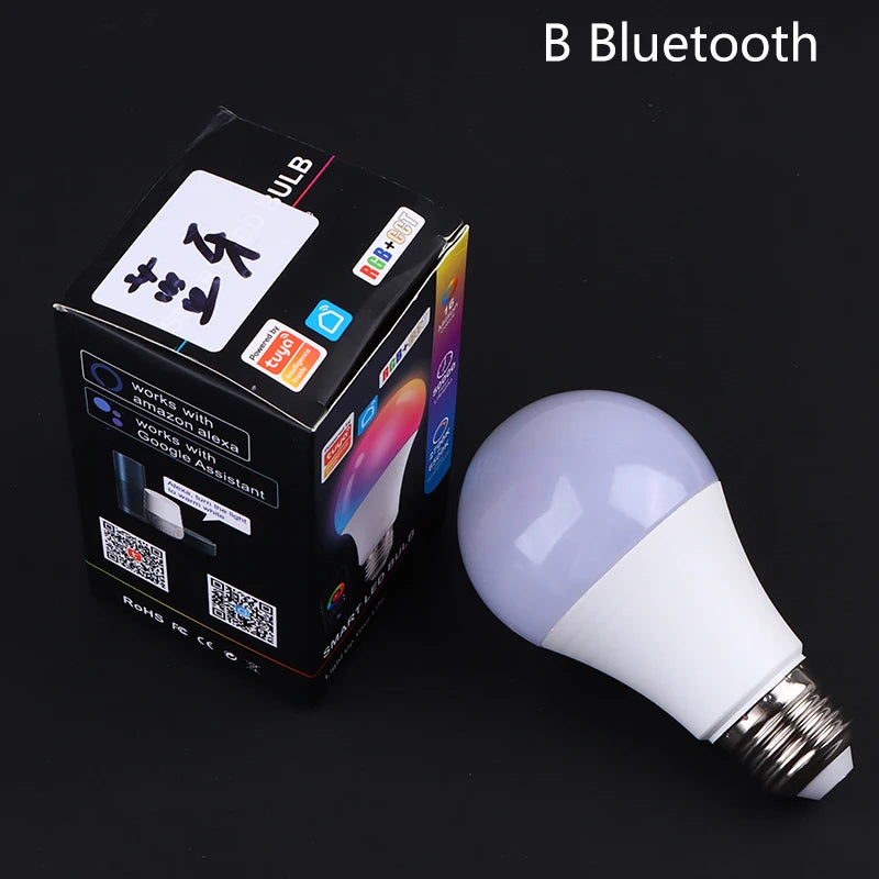 Ampolleta Smart  RGB E26 Wifi Bluetooth Led  Smart con Alexa Google Home Homekit Smart